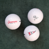Golf balls x3