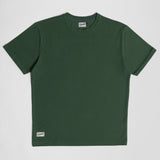 T-shirt vert à manches courtes en coton bio piqué Commune golf. Tshirt confectionné au Portugal dans un atelier familial GOTS